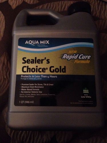 Aqua Mix Sealers Choice Gold - Quart Lot Of 2 (1quart Bottles ) Free Shipping