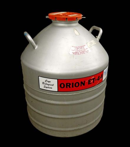 MVE Cryogenics Orion ET-44 Liquid Nitrogen Storage Dewar Cryobiological System