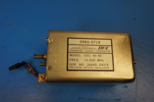 Agilent HP OAC OSC 49-85 0960-0718 Oscillator Assembly