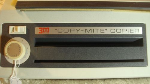 3M Copy-Mite Copier, museum quality, appears to  work, early,