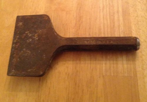 Stanley #1450  3 1/2&#034; brick mason stone cold chisel  - made in the u.s.a. for sale