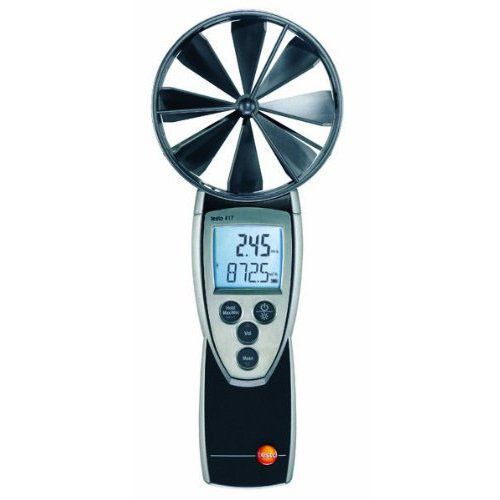 Testo 417 (0560 4170) abs large vane anemometer, 4&#034; dia, 32 to 122f for sale
