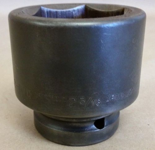 ARMSTRONG 22-070 IMPACT SOCKET 1 INCH DRIVE 2-3/16 INCHES MADE IN USA