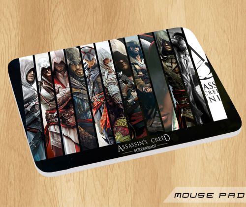 Assassin Creed Unity On Mousepad Gaming Design Anti Slip New