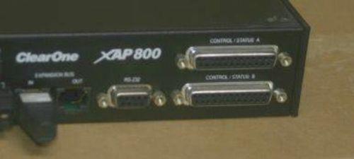 Gentner ClearOne XAP800 Mic Mixer Echo Cancel 910-151-101 Conferencing system