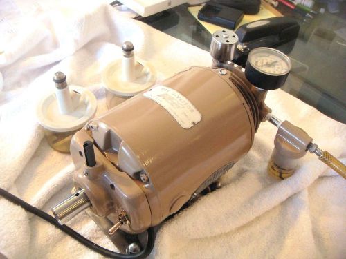 Used whip mix model b mixer single shaft 1725 rpm w/vac &amp; unmounted w/2 bowls for sale