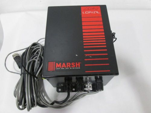 MARSH IJCDL 13537 LCP/DL INK JET CONTROLLER 120V-AC D303769