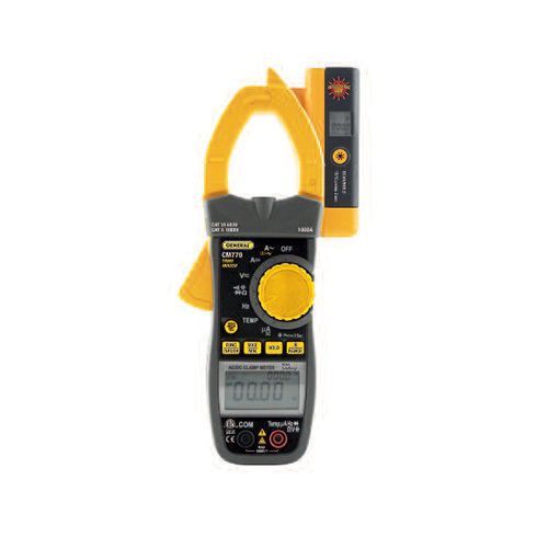 General cm770 dual display true rms 1000v/1000a amp clamp meter for sale