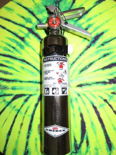 2 1/2 lb.&#034;CHROME&#034; ABC FIRE EXTINGUISHER NEW (2015) CERTIFIED IN BOX (AMEREX)
