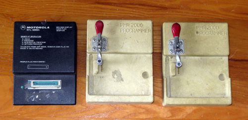 3 Program Adapters for Motorola Programer PMR2000  RTL5808A   RTL5891B  RTL5831A