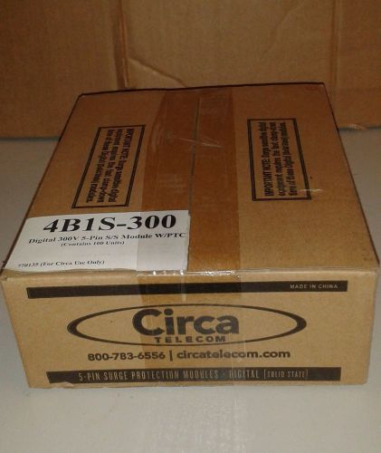 Circa Telecom 4B1S-300, Box of 100