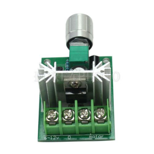 Pwm dc 6v-12v electric motor speed controller pulse width modulation switch for sale