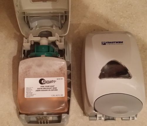 LOT 2 Hand Soap Sanitizer Dispenser Commercial Wall Mount Coastwide Laboratories