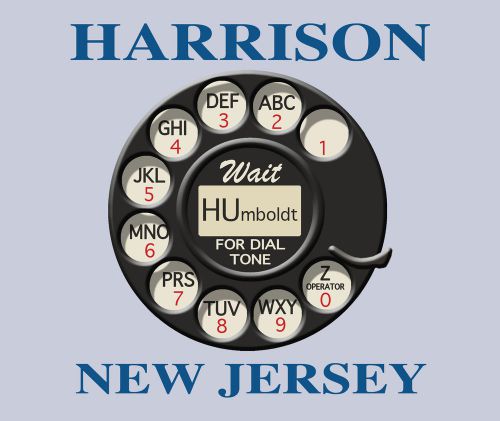 Harrison New Jersey Telephone Rotary Exchange Mousepad Mouse Pad &#034;NEW&#034;