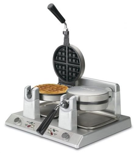Waring commercial double belgian waffle maker - 120v - ww250 for sale