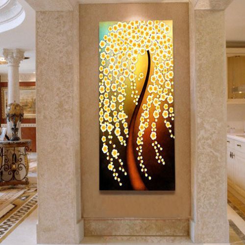 Custom Frameless Painting Print On Oil Canvas, Wall Art Pictures(11.8&#034; x 27.6&#034;)