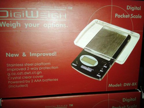 NEW DigiWeigh DW-BX Digital Pocket Scales  600g x 0.1g , FREE SHIPPING