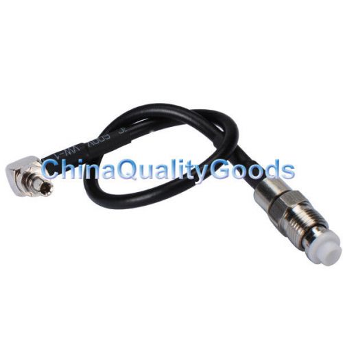 FME jack to CRC9 male pigtail cable RG174 15cm huawei series 3G modem