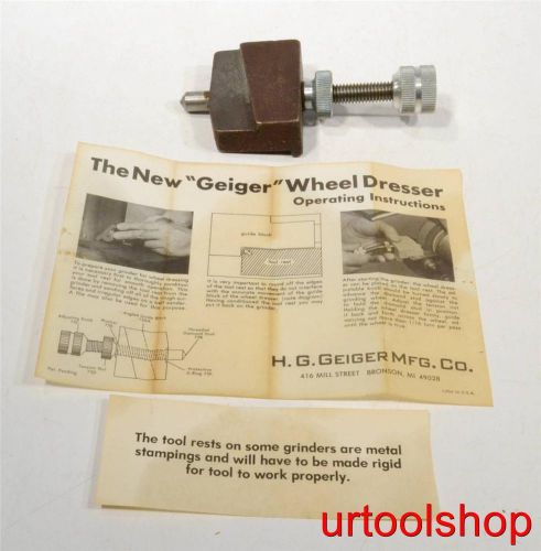 Geiger Wheel Dresser Model 7575 3568-91