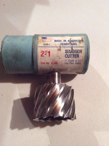 Jancy S2000 2&#034; Diameter 1&#034; Depth Slugger Cutter broach bit broaching drill mag