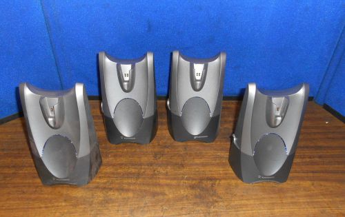 LOT of 4: Plantronics CS50 Charger/Base for Wireless Headset System