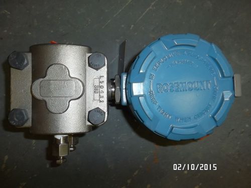 Rosemount Transmitter 0-50 PSI Differential Pressure Model 1151DP6E22L4K6