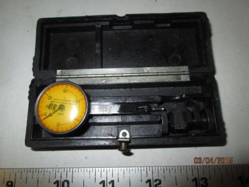 MACHINIST TOOLS LATHE MILL Federal Dial Test Indicator Gage Gauge Set in Case