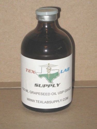 Tex lab supply 100ml grapeseed oil usp grade for sale