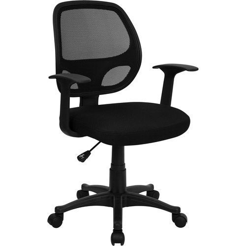 Computer Chair Flash Furniture Mid-Back Black