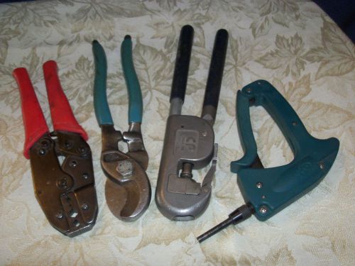 various elec tools  wire spinner-cable pro-cable cut-cable crimper-tool grab bag