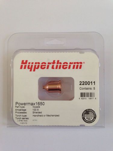 Hypertherm Powermax 1650 100 Amp Nozzles 220011
