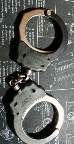 ASP Law Enforcement Steel Chain Handcuffs / Restraints MODEL 100