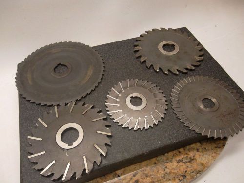 Lot of  HSS Milling Saw Cutter