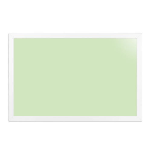 Eco-friendly Mango Wood Framed Color Dry Erase Board W/ Pocket &amp; Magnets - Green