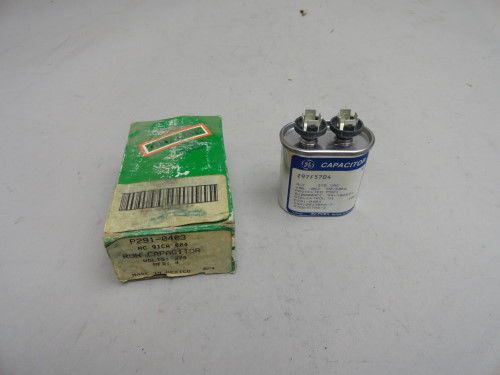 New totaline p291-0403 oval motor run capacitor 370 vac 4 mfd #2 for sale