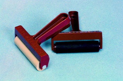 Speedball plastic frame hard rubber brayer with pop in roller, 4 inches for sale
