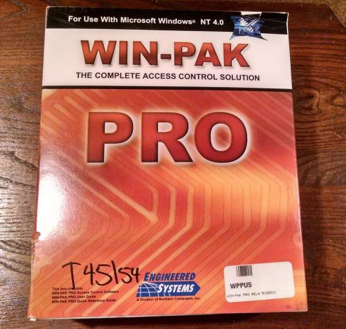 Honeywell / Northern computers WIN-PAK PRO Release 4 New in Box