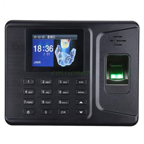A-E260 USB Free Software Color Screen Fingerprint Time Attendance(self-service)