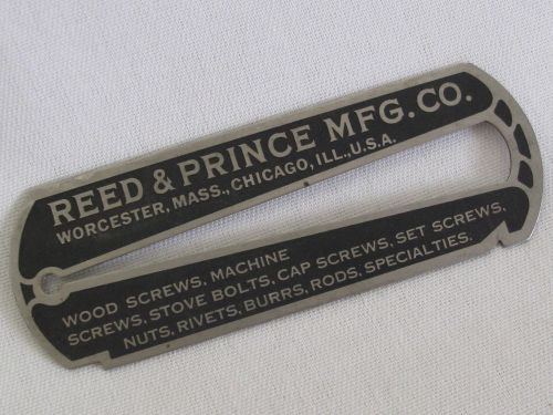 Reed &amp; Prince MFG. Co. STANDARD SCREW GAGE Machinist Gunsmith Lathe Tool