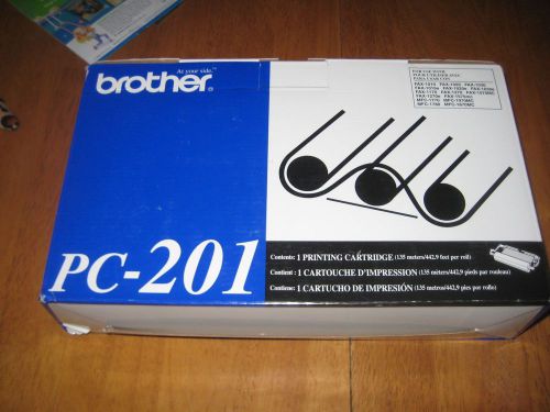 New Genuine  Brother FAX Ribbon  Cartridge PC-201 MFC 1170 1770 1780 1870 1870MC
