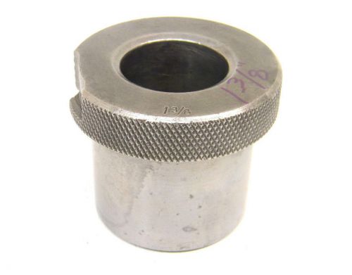 Used 1.375&#034; id x 2.25&#034; od machinist slip fixed renewable drill bushing 1-3/8&#034; for sale