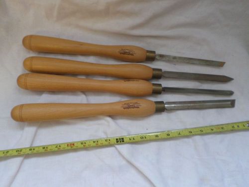 Set of 4 Woodworkers Supply England  Woodworking  Chisels Carving Hand Tools