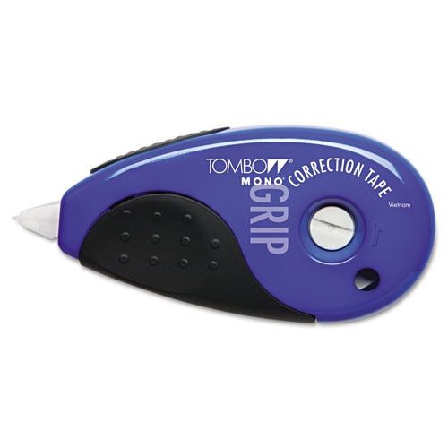 Tombow Mono Grip Top-Action Correction Tape, 1/5&#034; X 394&#034;, 4/Pack