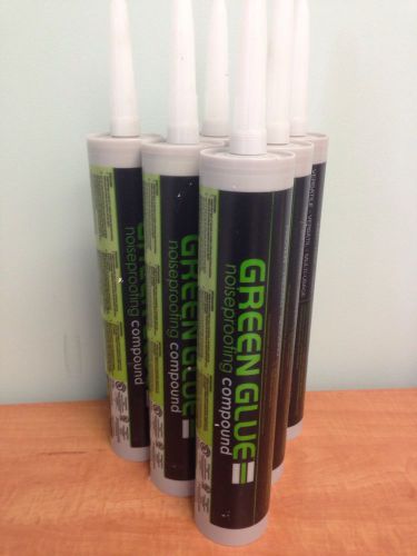 Green Glue Noiseproofing and Damping Compound - Case of 6 Tubes
