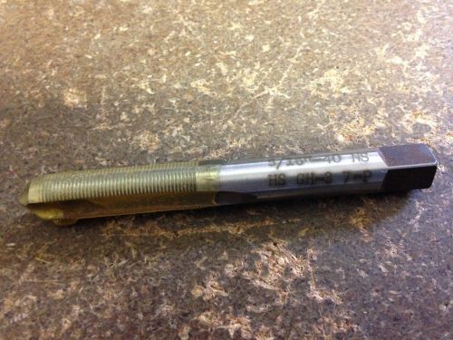 5/16&#034;-40 GH3 2 FLUTE HIGH SPEED STEEL SPIRAL POINT PLUG TAP