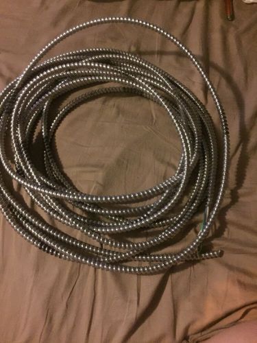 40 ft of aluminum conduit with 12/2 mc cable 2 conductor for sale