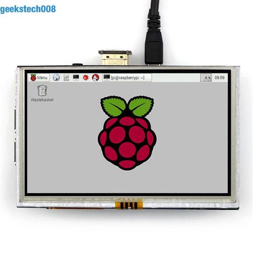 5 inch HDMI LCD 800x480 High Resolution for Raspberry Pi 2 Model B / Raspberry
