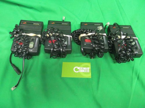 LOT OF 4 Acoustical Innovations GA-100 SS-1 Global Amplifier Headset