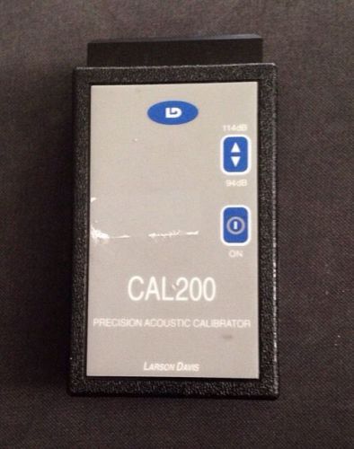 Larson Davis CAL200 Sound Level Meter Calibrator