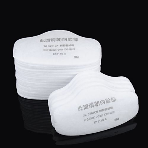3M 3701CN Filter Cotton for 3M 3200 3700 Gas Mask Protection Gear BIG DISCOUNTS